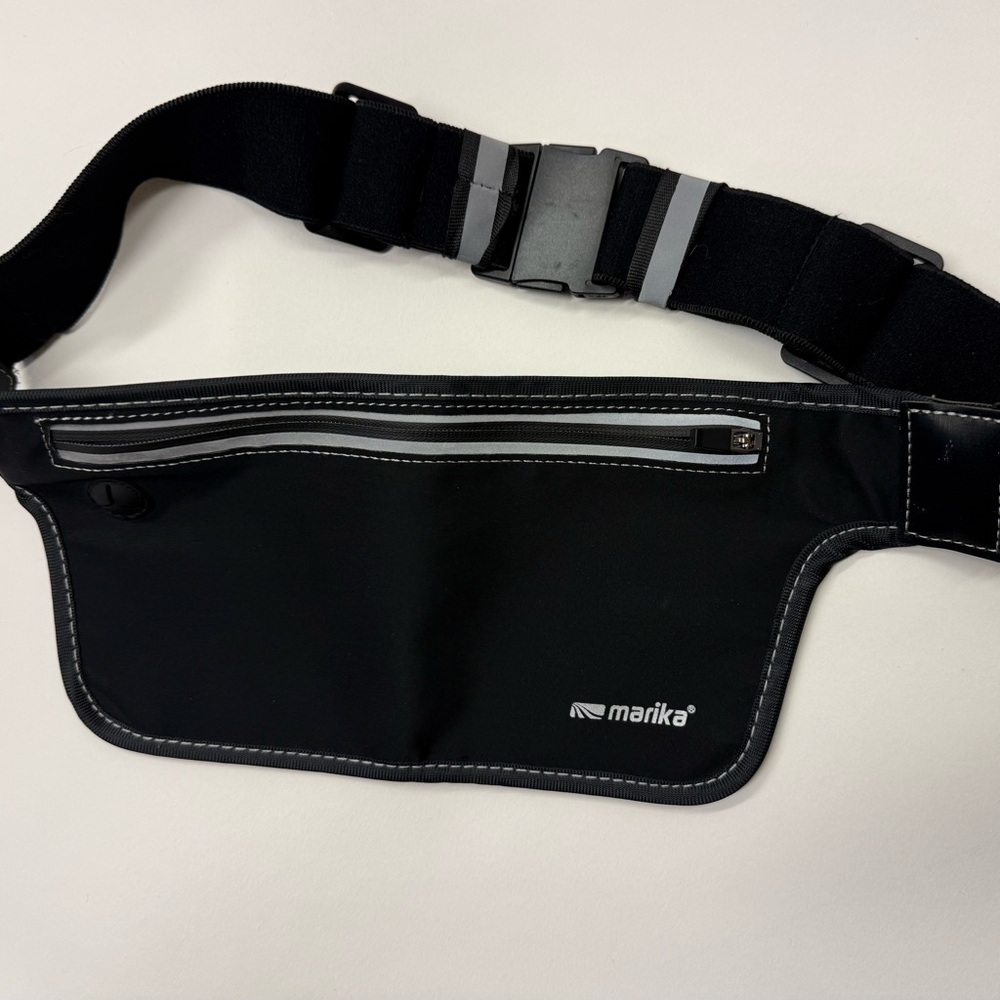 MARIKA-Black security Belt Bag for Men